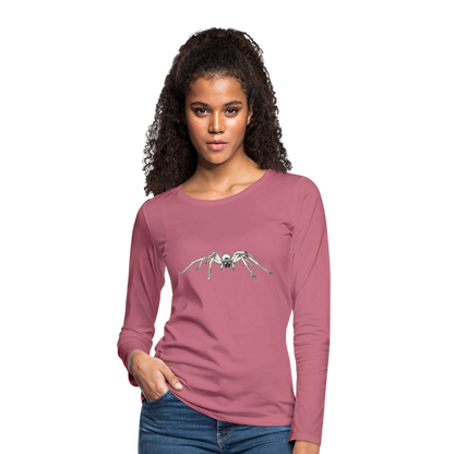 Frauen Longsleeve Cerbalus negebensis - Malve