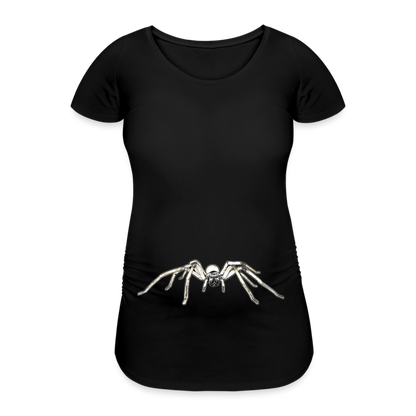 Frauen Schwangerschafts-T-Shirt Cerbalus negebensis - Schwarz