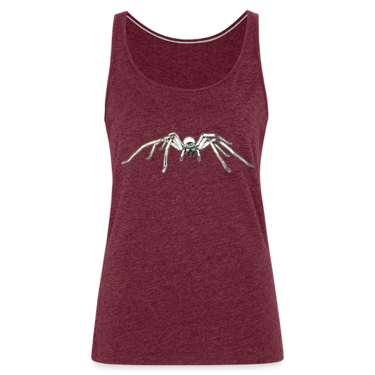Frauen Tank Top Cerbalus negebensis - Bordeauxrot meliert