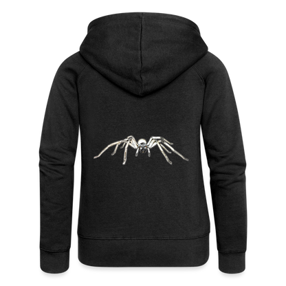 Frauen Zip-Hoodie Cerbalus negebensis - Schwarz