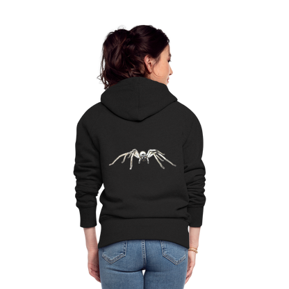 Frauen Zip-Hoodie Cerbalus negebensis - Schwarz
