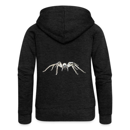 Frauen Zip-Hoodie Cerbalus negebensis - Anthrazit