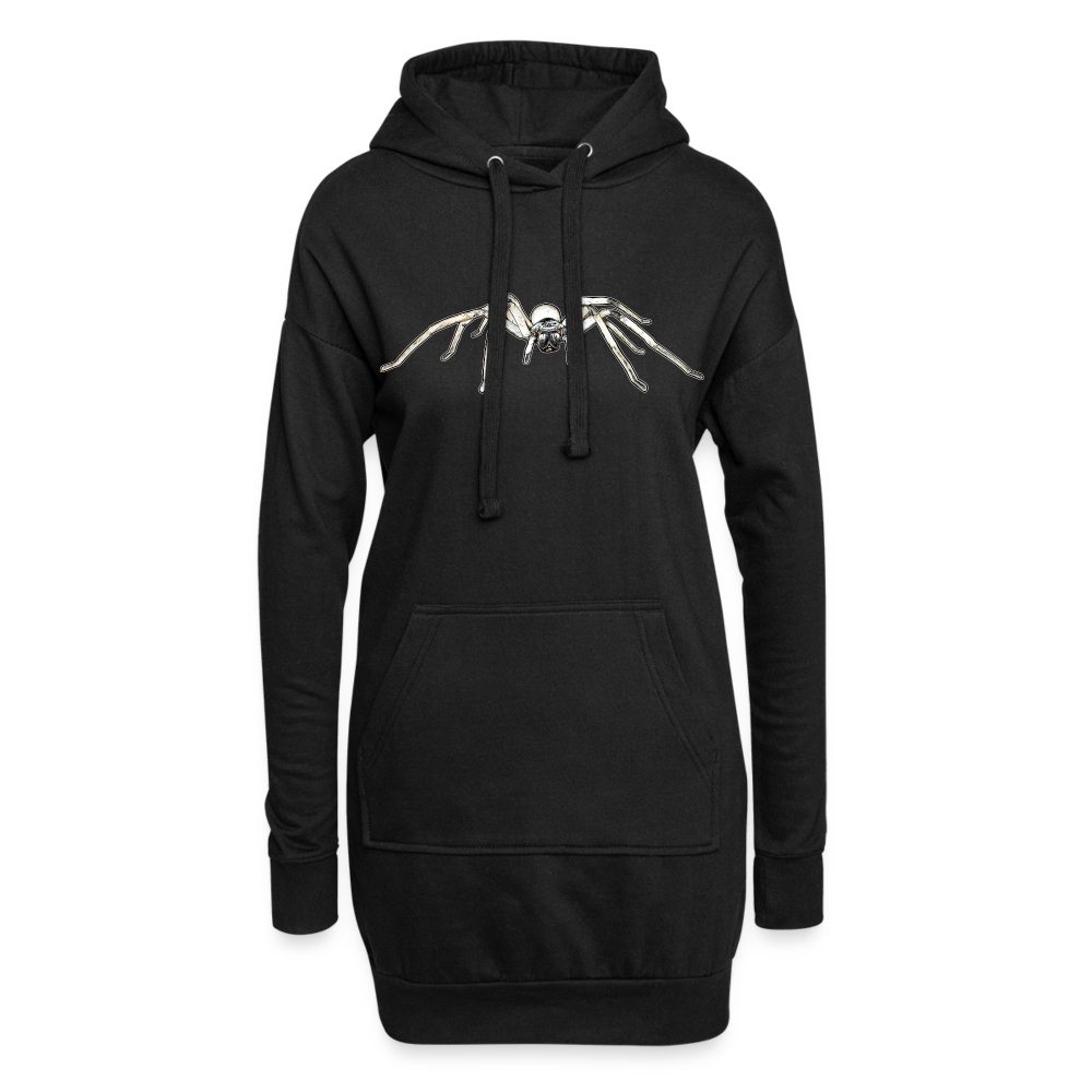 Hoodie-Kleid Cerbalus negebensis - Schwarz