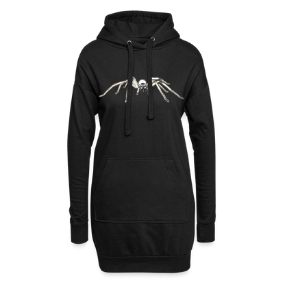 Hoodie-Kleid Cerbalus negebensis - Schwarz