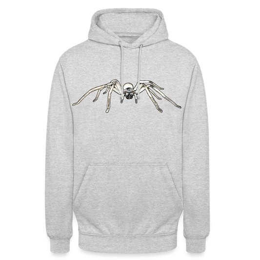 Unisex Hoodie Cerbalus negebensis - Hellgrau meliert