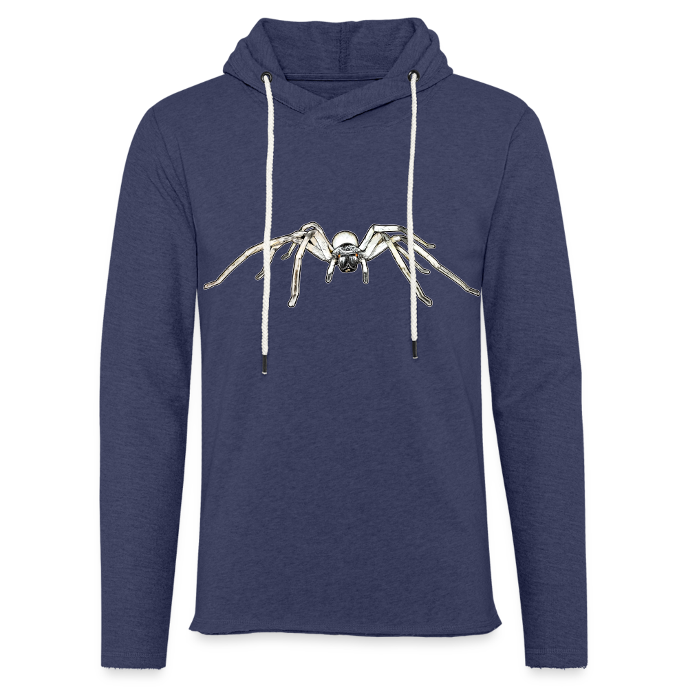 Unisex Kapuzensweatshirt Cerbalus negebensis - Navy meliert