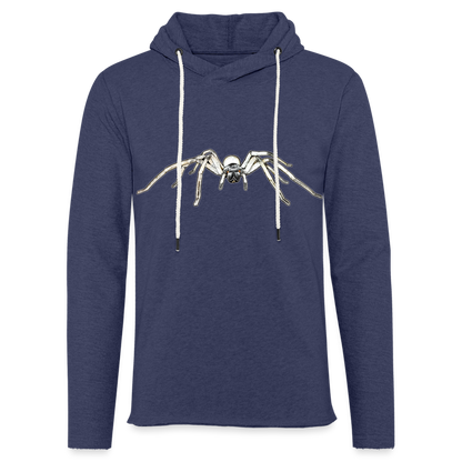 Unisex Kapuzensweatshirt Cerbalus negebensis - Navy meliert