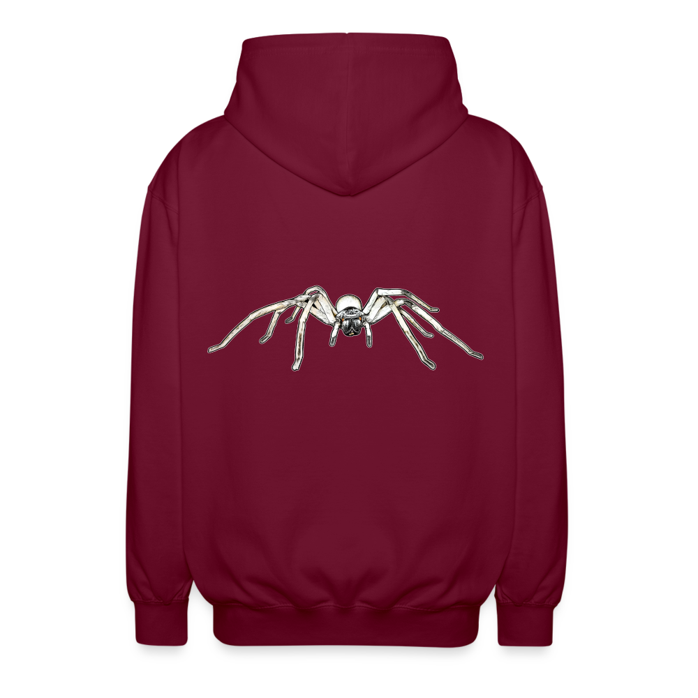 Unisex Zip-Hoodie Cerbalus negebensis - Bordeaux