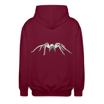 Unisex Zip-Hoodie Cerbalus negebensis - Bordeaux
