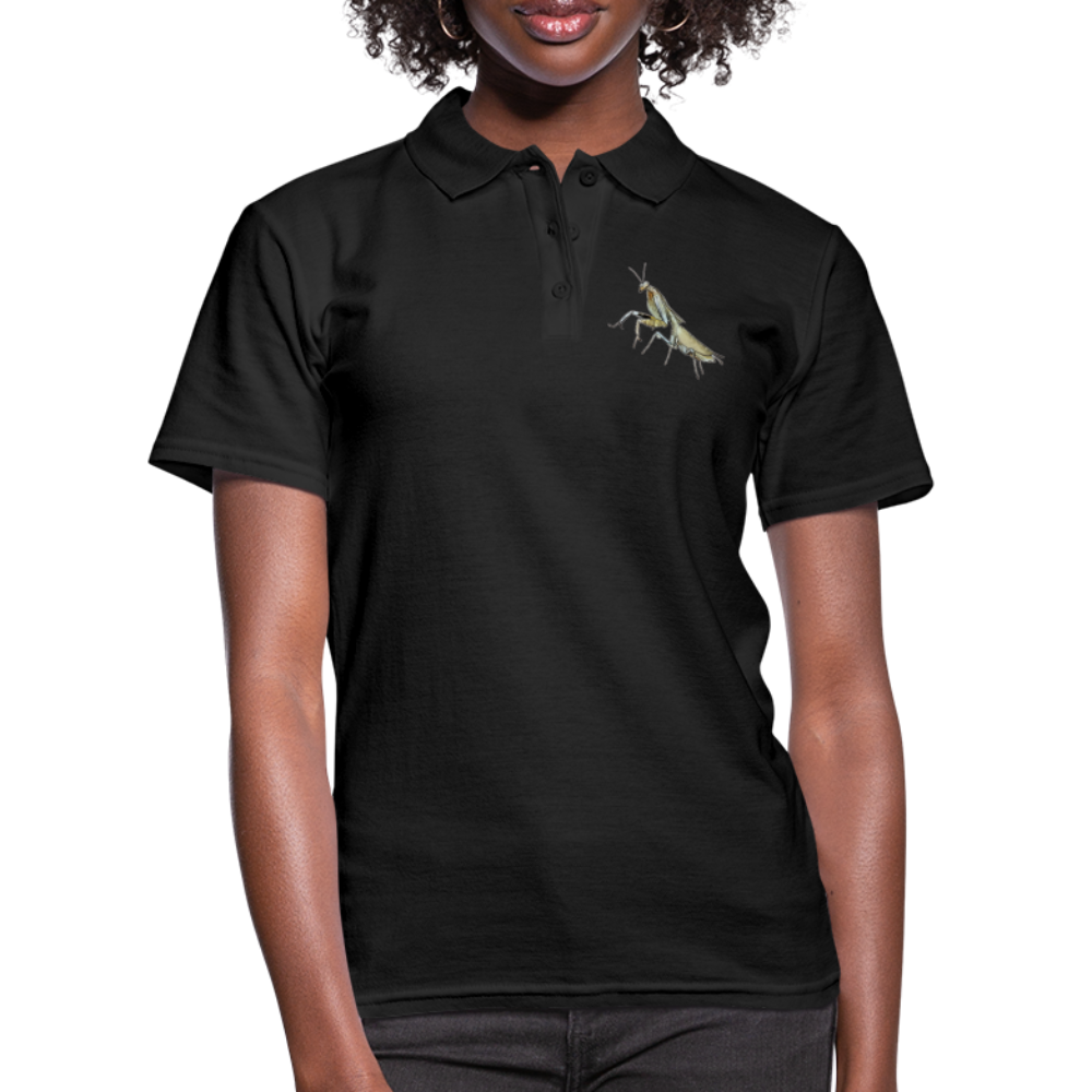 Frauen Polo Shirt Deroplatys truncata female - Schwarz