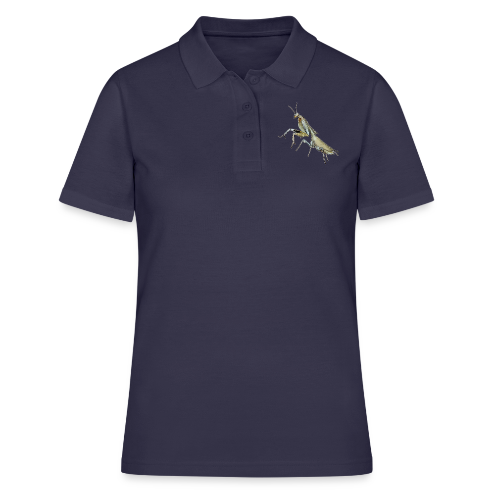 Frauen Polo Shirt Deroplatys truncata female - Navy