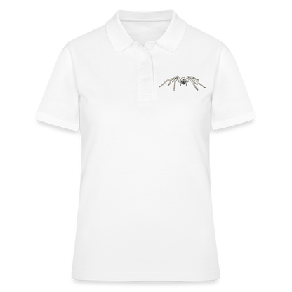 Frauen Polo Shirt Cerbalus negebensis - weiß