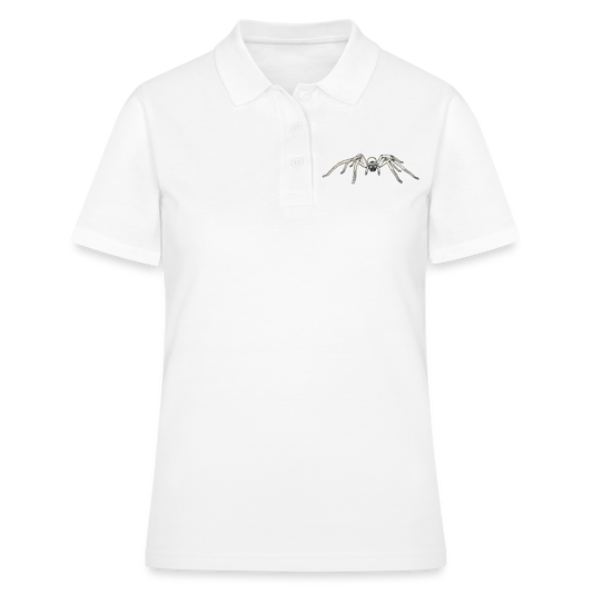 Frauen Polo Shirt Cerbalus negebensis - weiß