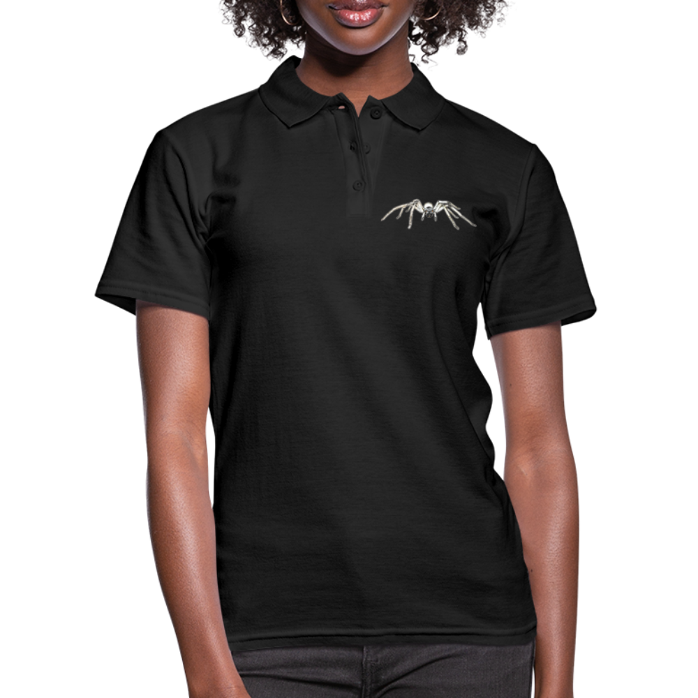 Frauen Polo Shirt Cerbalus negebensis - Schwarz