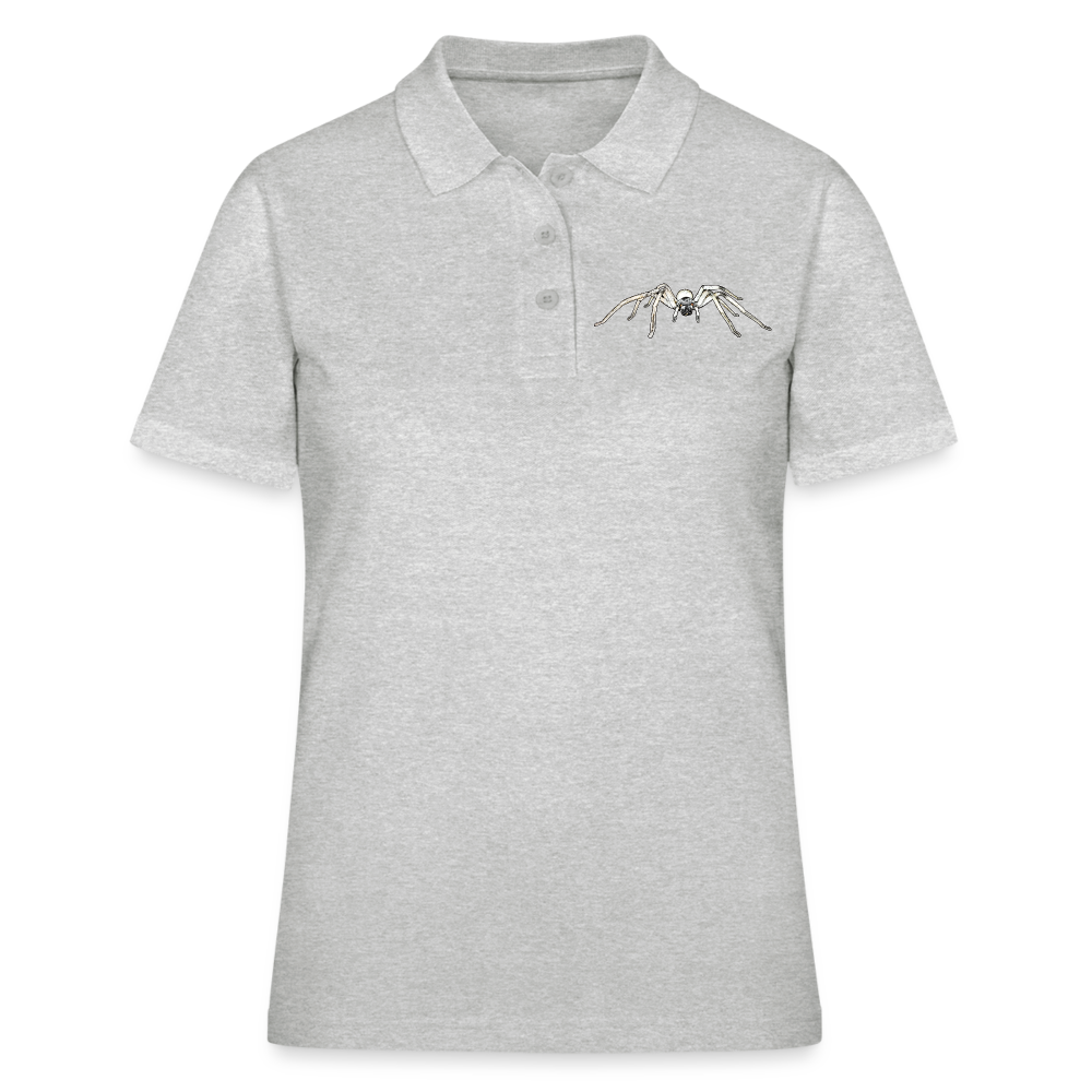 Frauen Polo Shirt Cerbalus negebensis - Grau meliert