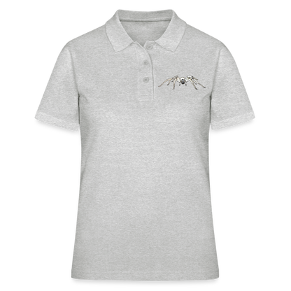 Frauen Polo Shirt Cerbalus negebensis - Grau meliert