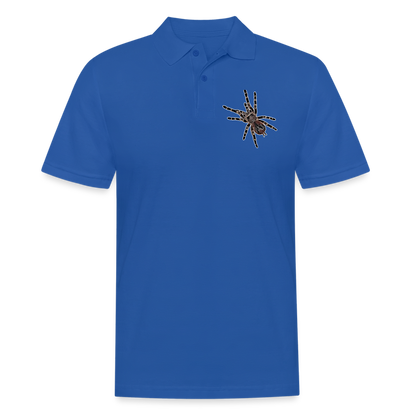 Männer Poloshirt Acanthoscurria geniculata - Royalblau