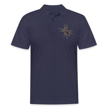 Männer Poloshirt Acanthoscurria geniculata - Navy