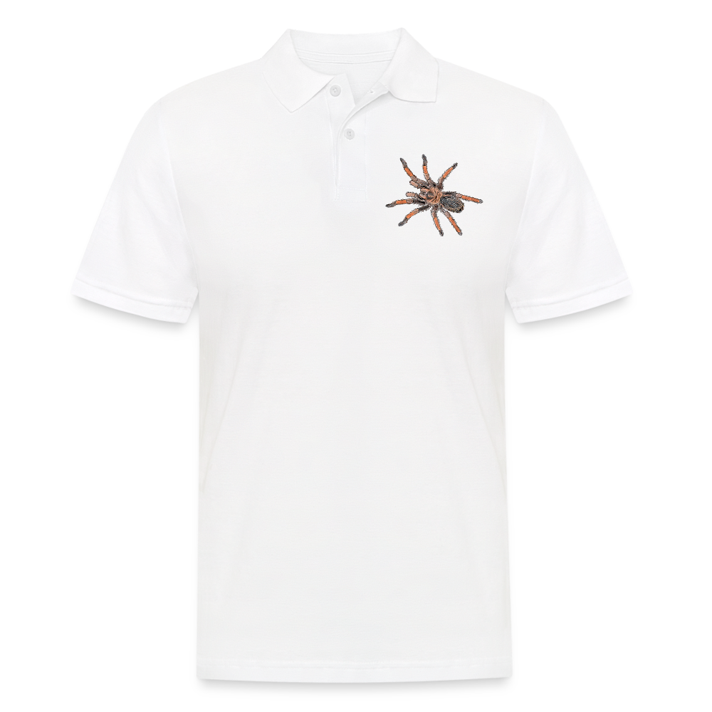 Männer Poloshirt Brachypelma emilia - weiß