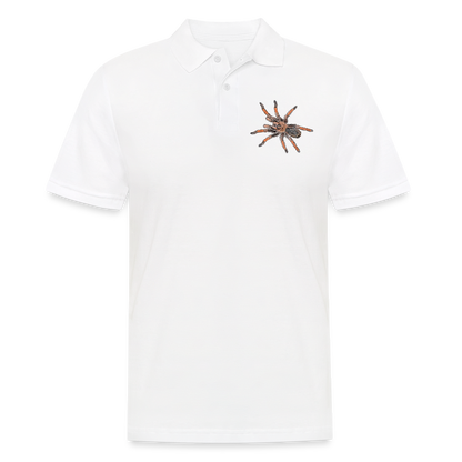 Männer Poloshirt Brachypelma emilia - weiß