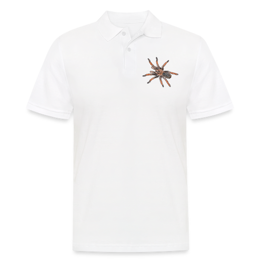 Männer Poloshirt Brachypelma emilia - weiß