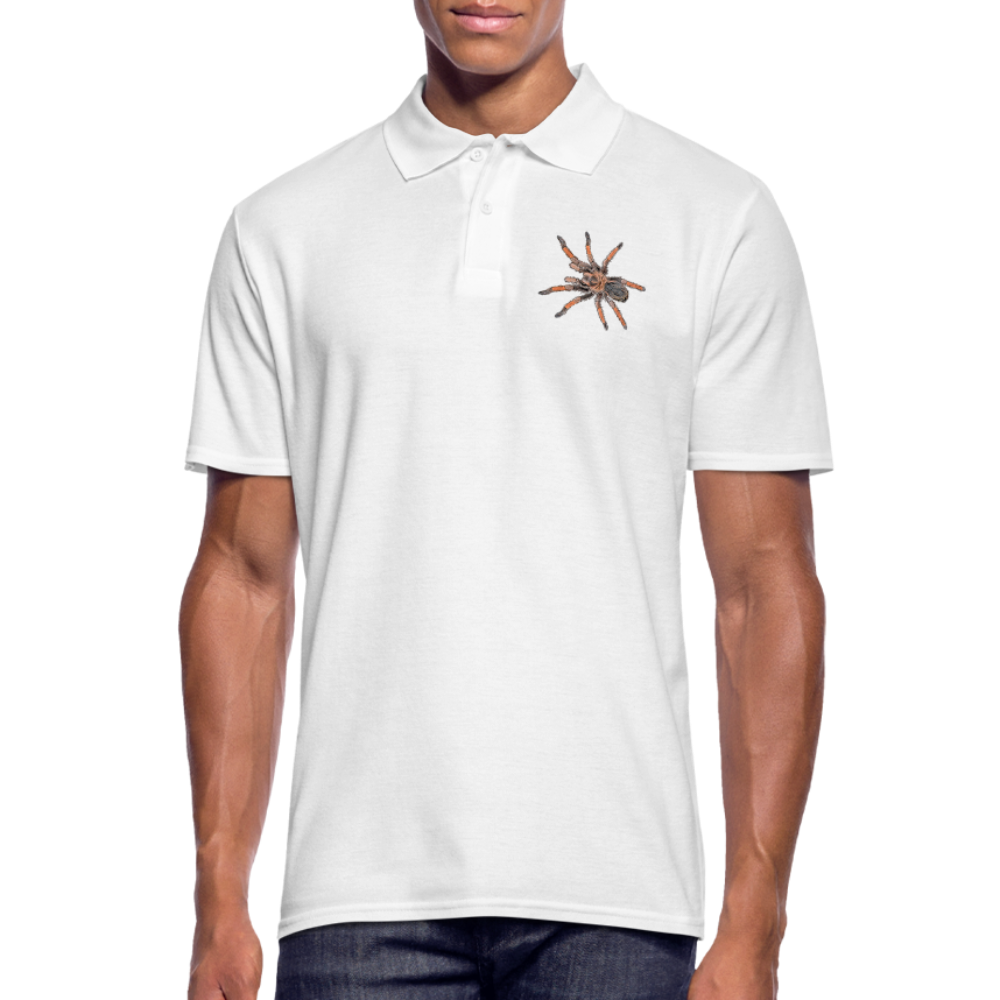 Männer Poloshirt Brachypelma emilia - weiß