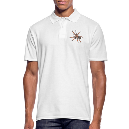 Männer Poloshirt Brachypelma emilia - weiß
