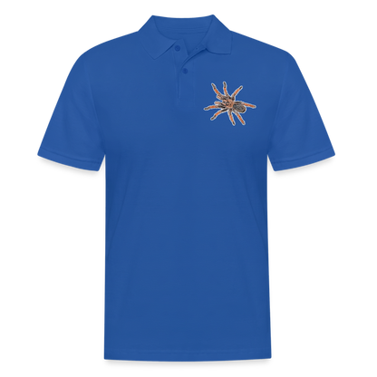 Männer Poloshirt Brachypelma emilia - Royalblau