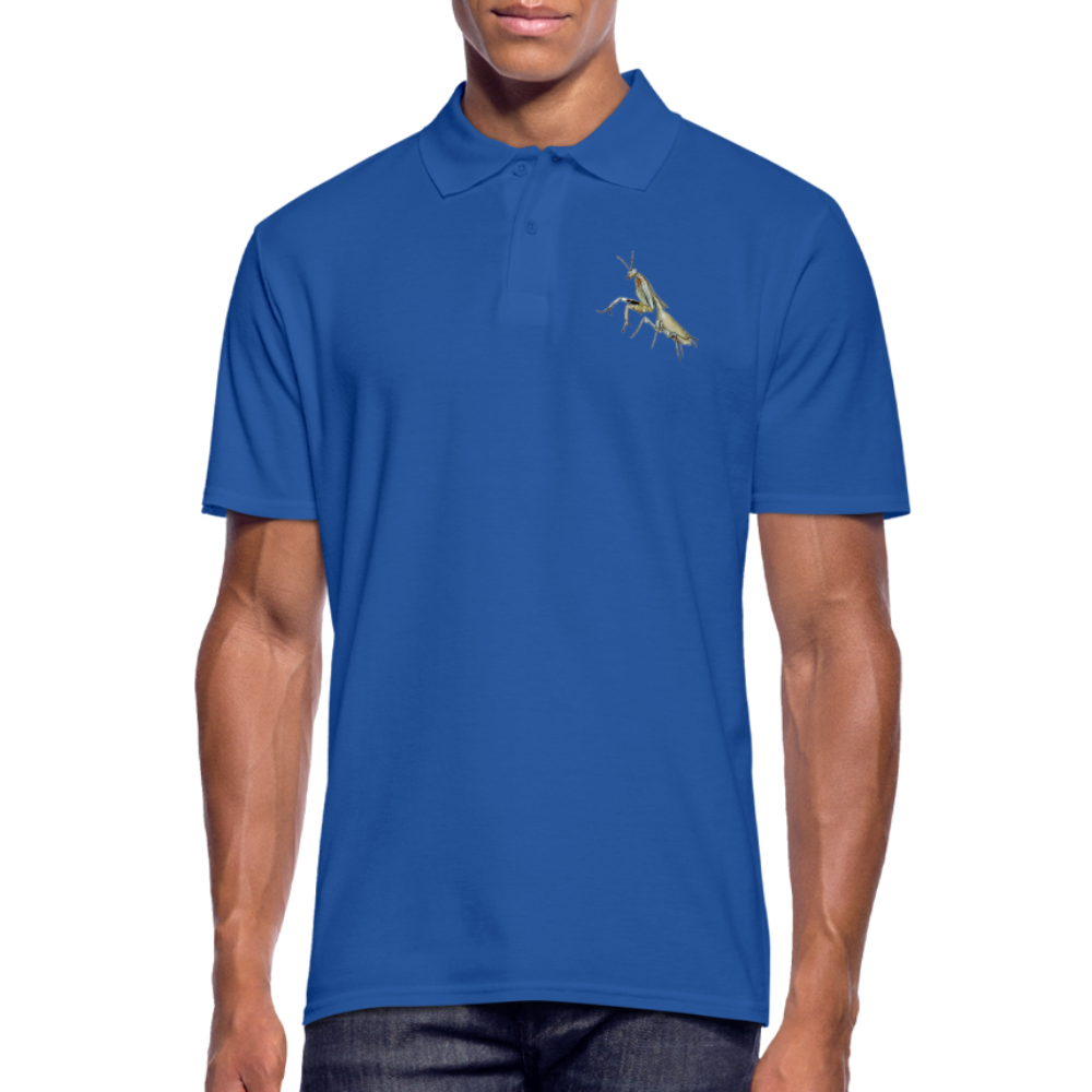 Männer Poloshirt Deroplatys truncata female - Royalblau