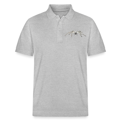 Unisex Stanley & Stella Bio-Poloshirt Cerbalus negebensis - Grau meliert