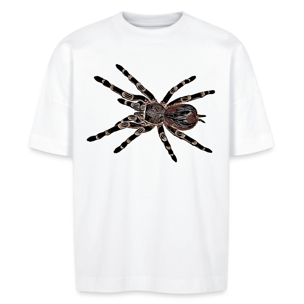 Unisex Stanley & Stella Oversize Bio-T-Shirt Acanthoscurria geniculata - weiß