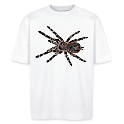 Unisex Stanley & Stella Oversize Bio-T-Shirt Acanthoscurria geniculata - weiß