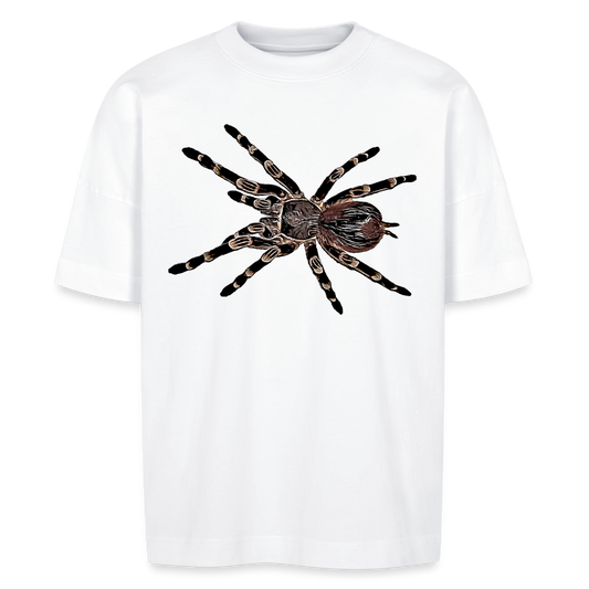 Unisex Stanley & Stella Oversize Bio-T-Shirt Acanthoscurria geniculata - weiß