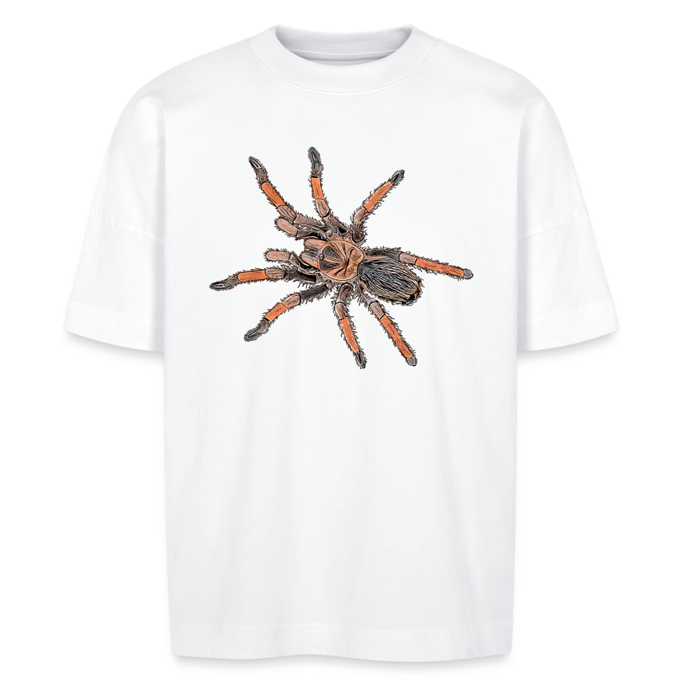 Unisex Stanley & Stella Oversize Bio-T-Shirt Brachypelma emilia - weiß