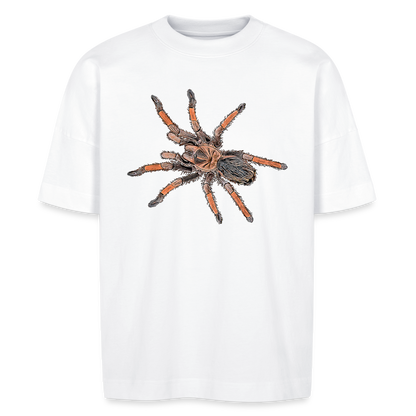 Unisex Stanley & Stella Oversize Bio-T-Shirt Brachypelma emilia - weiß