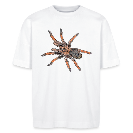 Unisex Stanley & Stella Oversize Bio-T-Shirt Brachypelma emilia - weiß