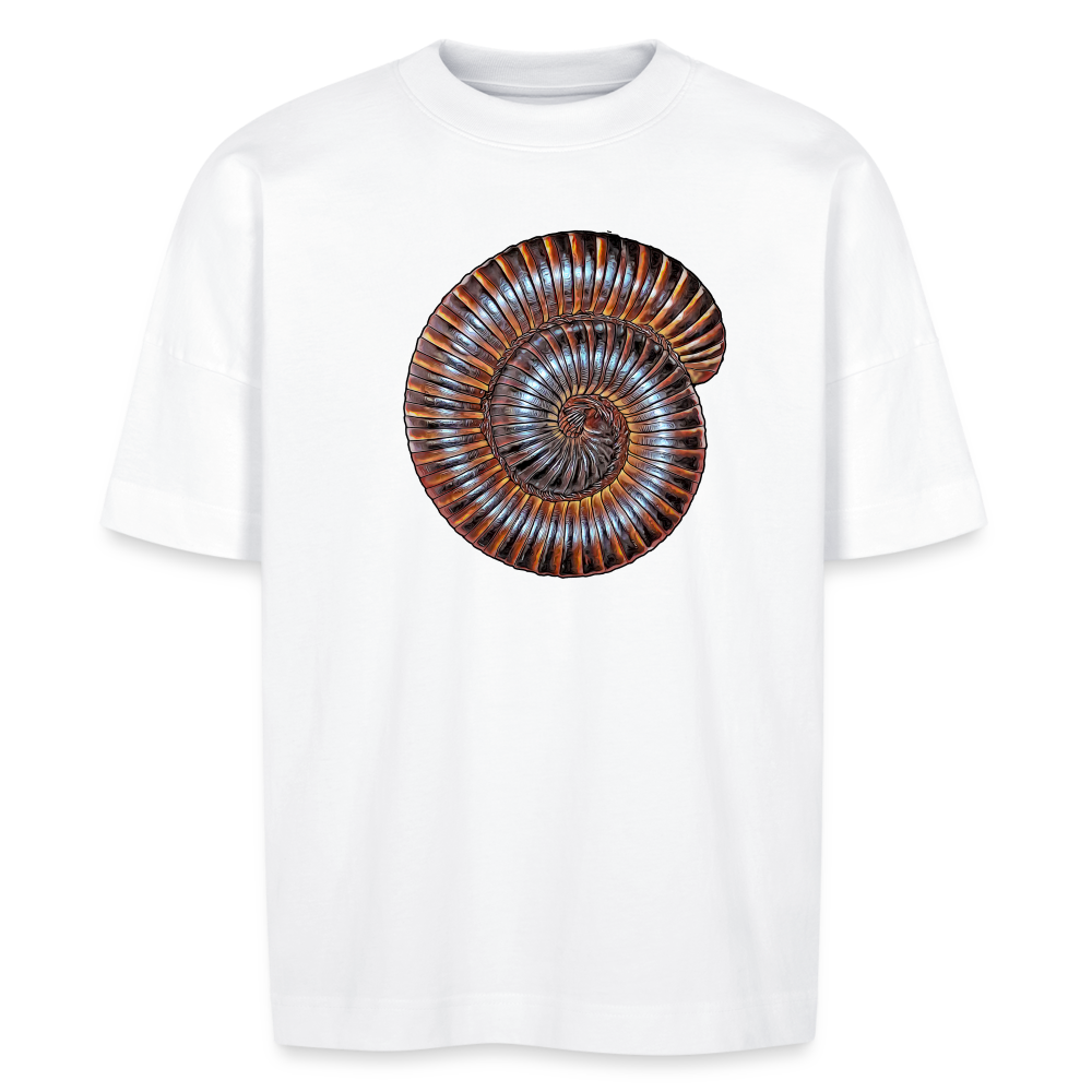 Unisex Stanley & Stella Oversize Bio-T-Shirt Archispirostreptus gigas - weiß