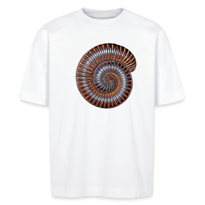 Unisex Stanley & Stella Oversize Bio-T-Shirt Archispirostreptus gigas - weiß
