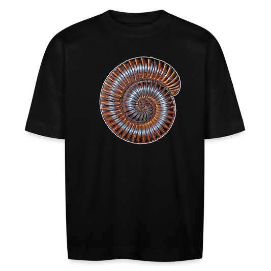 Unisex Stanley & Stella Oversize Bio-T-Shirt Archispirostreptus gigas - Schwarz