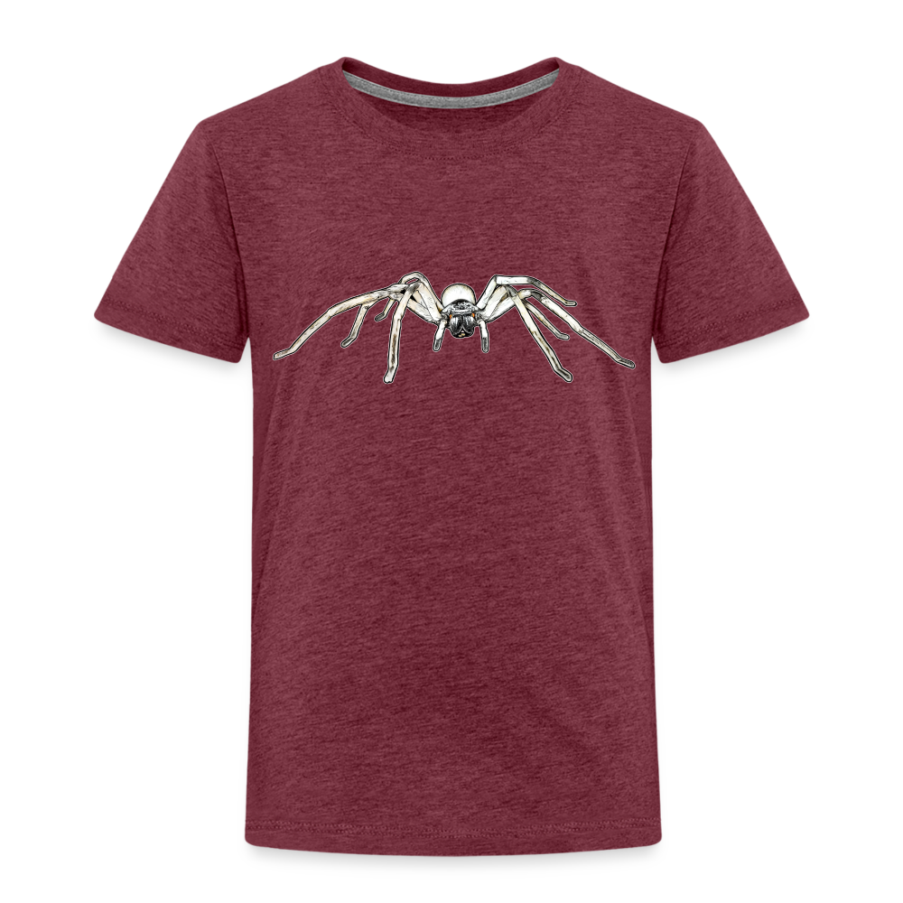 Kinder Basic T-Shirt Cerbalus negebensis - Bordeauxrot meliert