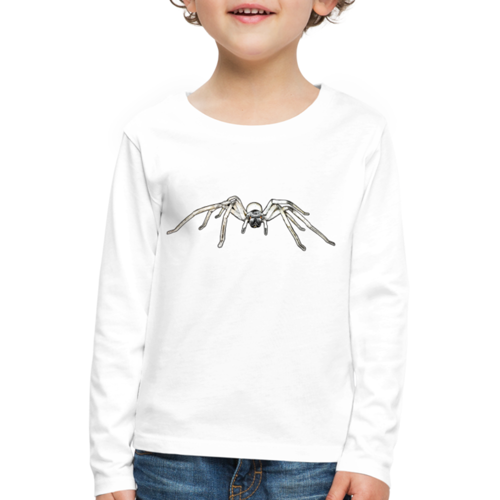 Kinder Longsleeve Cerbalus negebensis - weiß
