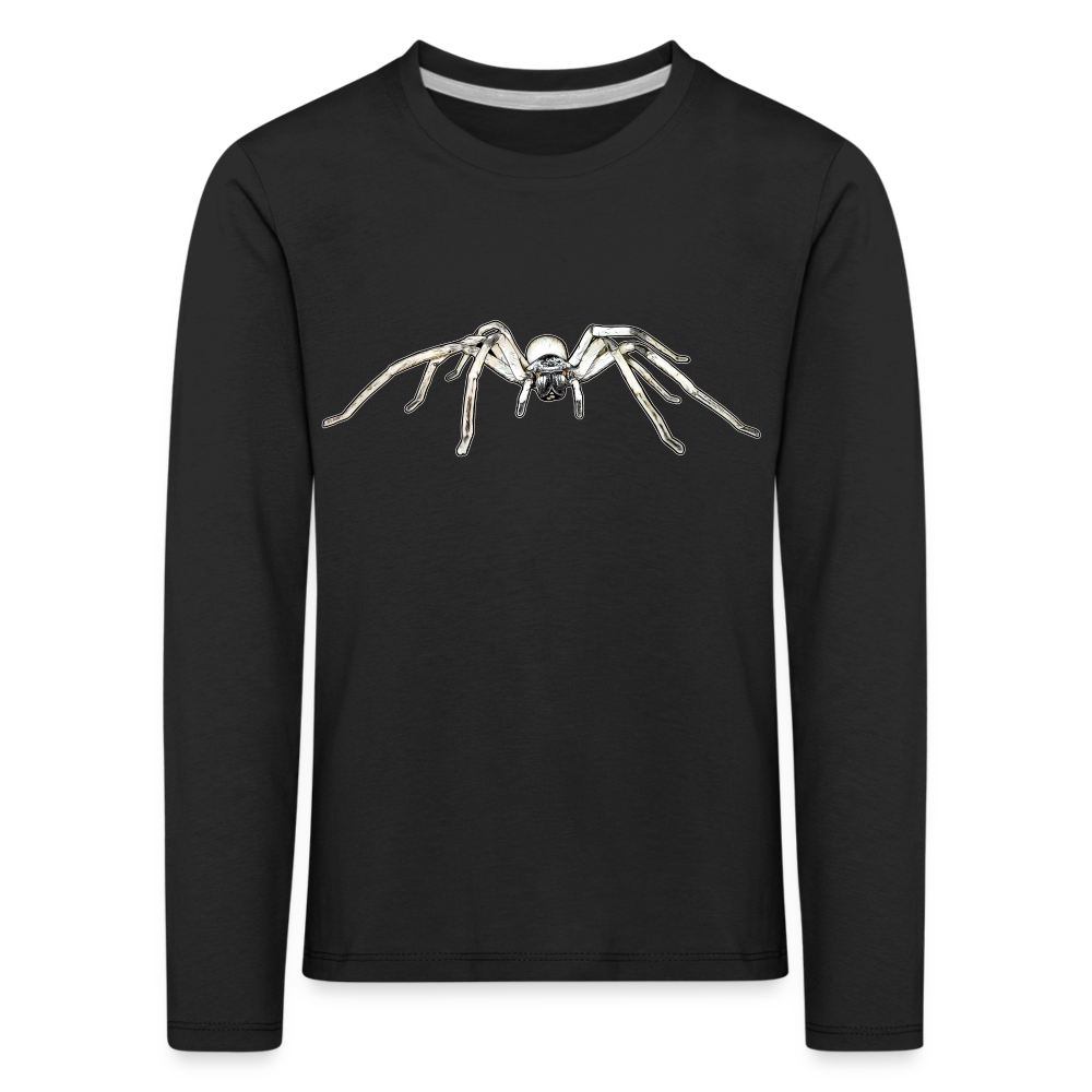 Kinder Longsleeve Cerbalus negebensis - Schwarz