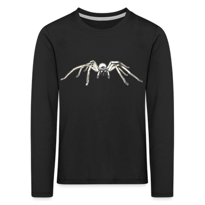 Kinder Longsleeve Cerbalus negebensis - Schwarz
