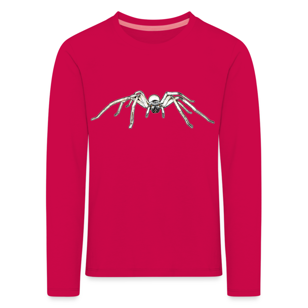 Kinder Longsleeve Cerbalus negebensis - dunkles Pink
