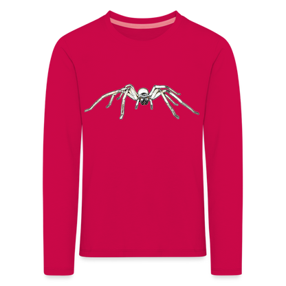 Kinder Longsleeve Cerbalus negebensis - dunkles Pink