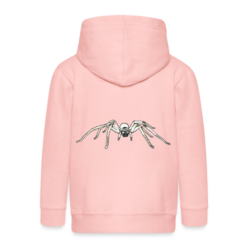Kinder/ Teenager Zip-Hoodie Cerbalus negebensis - Kristallrosa