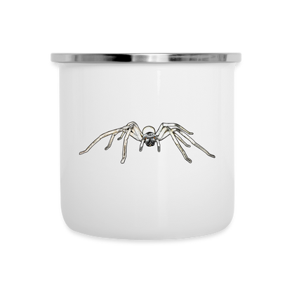 Emaille-Tasse Cerbalus negebensis - weiß