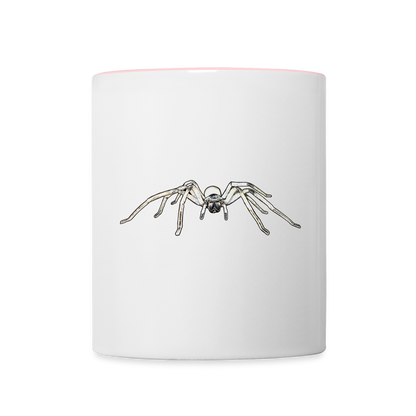 Tasse farbig Cerbalus negebensis - Weiß/Pink