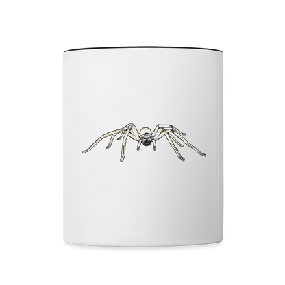 Tasse farbig Cerbalus negebensis - Weiß/Schwarz