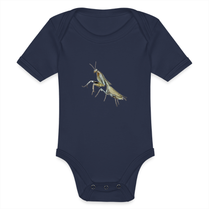 Baby Bio Body kurz Deroplatys truncata female - Dunkelnavy